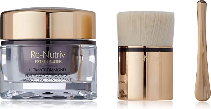 ESTEE LAUDER Re-Nutriv Ultimate Diamond Revitalizing Platinum Energizing Black Diamond Luxury Mask, 1.7 oz, 50 ml